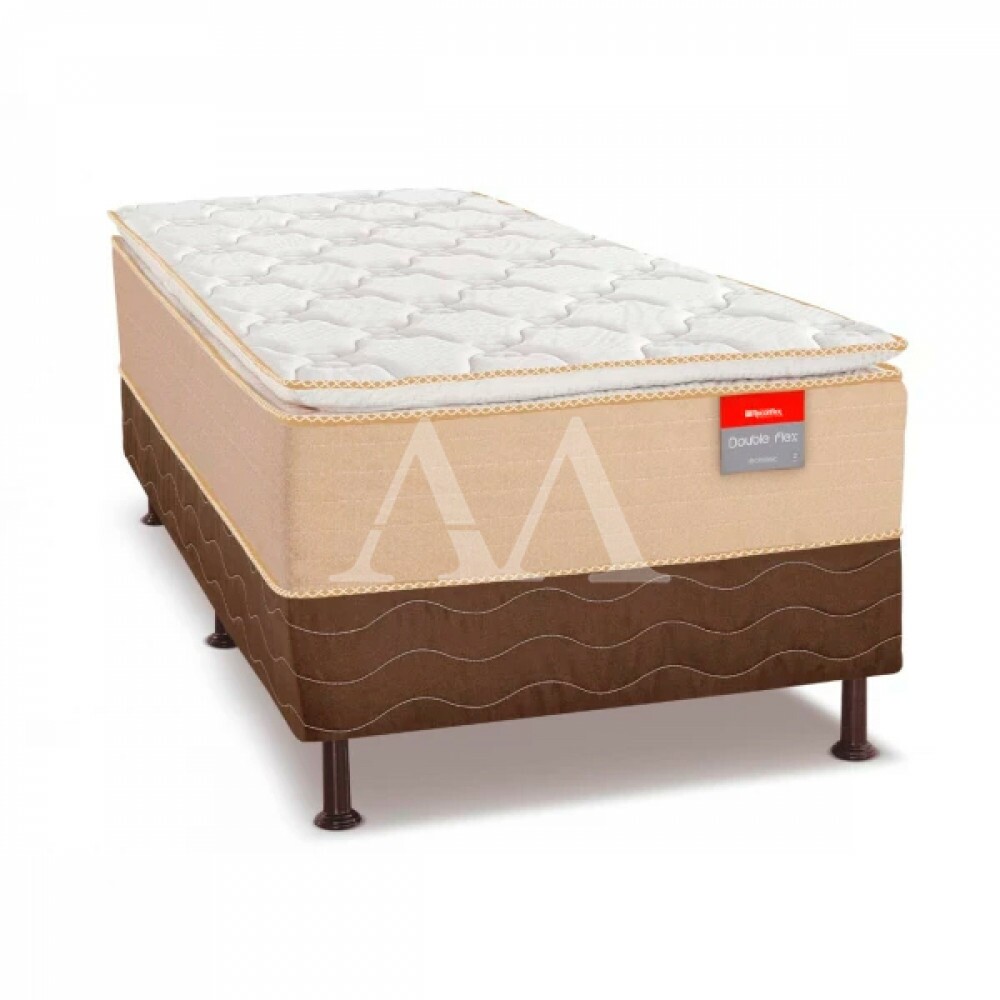 Cama Box D28 Reconflex Double com Pillow