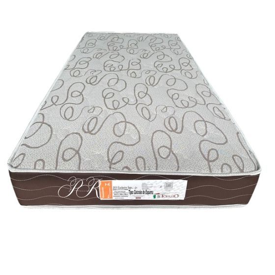 Colchão Topàzio Solteiro Exclusive Supreme d33 88x188x20 Na Malha