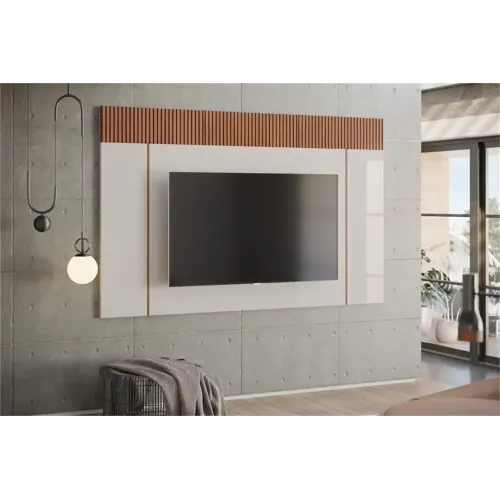 Lukaliam Painel Malibu Ripado Off White/Tauari Toque Bp