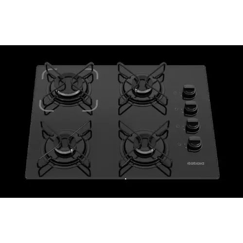 Itatiaia Cooktop Essencial 4q Preto