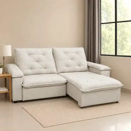 Ecotec Retratil Veneza 2,30m Linho Bege